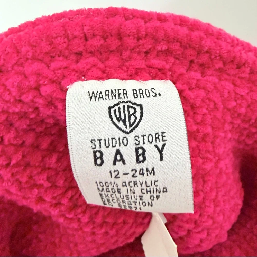Vintage Tweety Bird Warner Brothers Toddler Baby Bucket Hat Knit deadstock